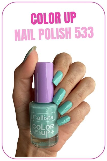Color Up Nail Polish Oje 533 Planet - Yeşil