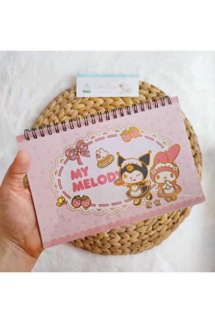 Pembe Çarşı Sanrio Sticker Defteri Kuromi, My Melody - Fiyatı