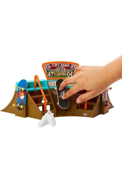 Skate Parmak Kaykay Stadium Playset Tony Hawk 1 Exclusive Fingerboard