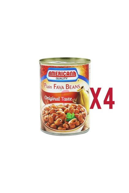 فول مدمس معلب 400 جرام × 4 قطع