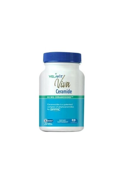 Velavit Viva Ceramide Seramid İçeren Takviye Edici Gıda 30 Kapsül
