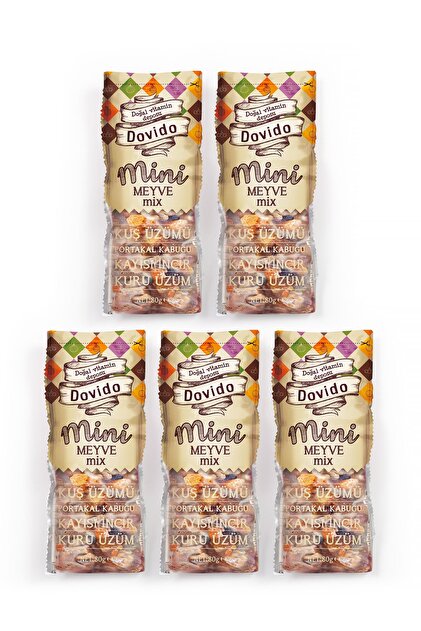 Dovido Mini Meyve Mix 80 gr (5 ADET - 80 GR.) - Fiyatı, Yorumları