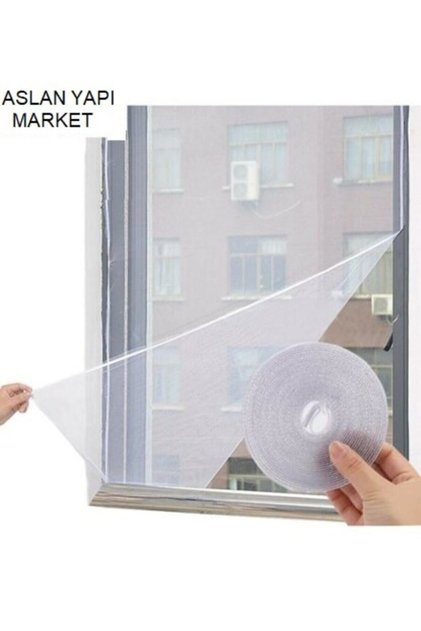 Plasa practica anti-insecte 100*150 cm, plasa pentru fereastră gata de instalat, bandă de 4 metri, cadou