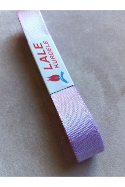Lilac Eflatun Grogren Ribbon. 2 cm 10 Meters One Ball. Krogren Ribbons Ribbons