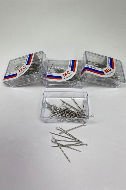 White Head Bulk Needles 1 Box of 50