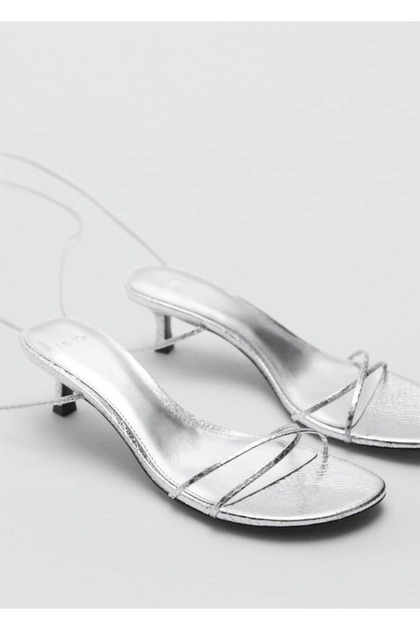 Strappy heeled sandals