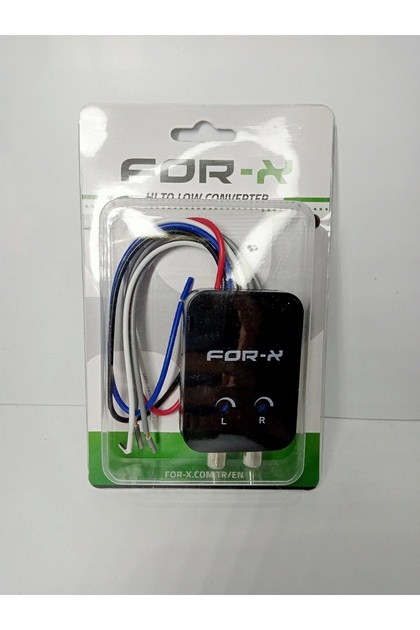 For-X Deck Çevirici – Xhl-22 2 Kanal Amfi Dönüştürücü - Fiyatı