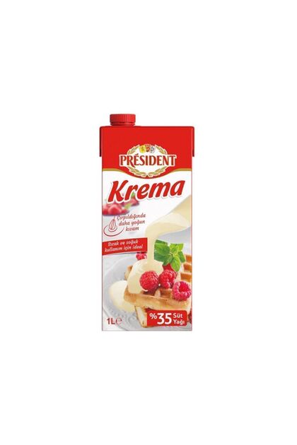 PRESİDENT KREMA 1LT %35 YAĞLI