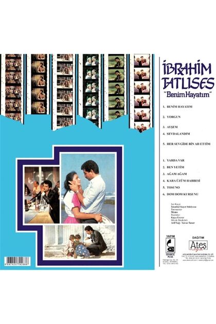 Ibrahim Tatlıses - Benim Hayatım (plak)