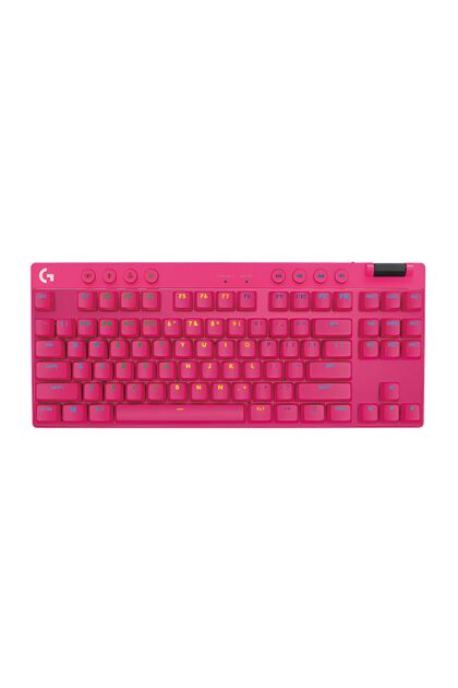logitech G Pro X Lightspeed Kablosuz Tactile Ingilizce Q Magenta