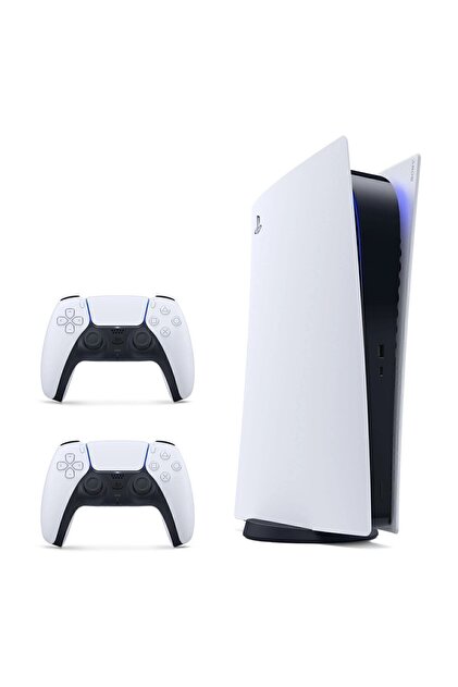 Sony Playstation 5 Digital Edition 825 GB + 2. PS5 DualSense