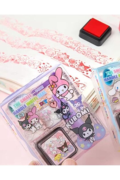 Mimu Art Studio Cinnamoroll Girl Sticker Seti Mavi Pastel Kawaii