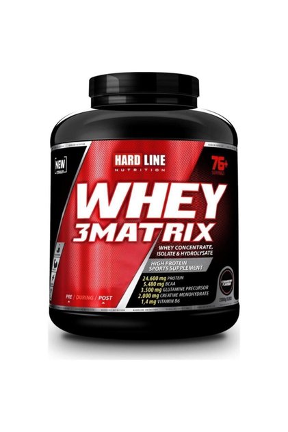 Whey 3 Matrix Protein Tozu 2300 gr Çilekli