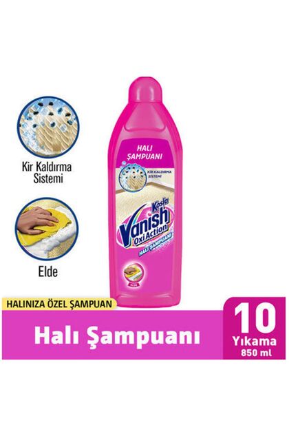 Vanish HALI SAMPUANI 850ML ELDE - Fiyatı, Yorumları