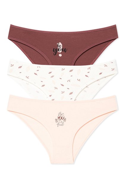 Cotton Basic Women's Panties 3 Pack
