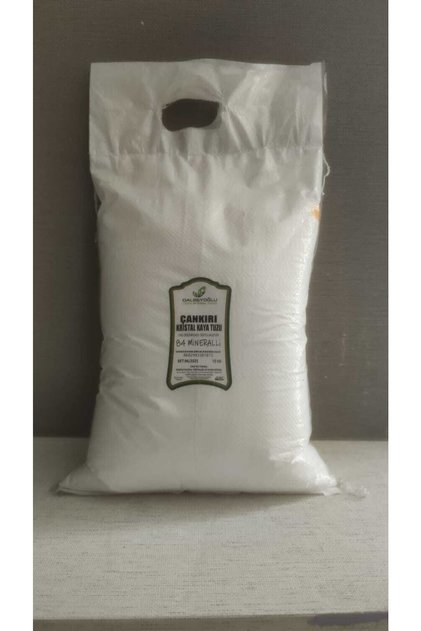 Çankırı Kaya Tuzu Öğütülmüş 10 Kg Çuval