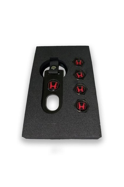 Honda Civic Keychain and Valve Cover Set