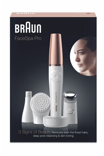 Facespa Pro 911 3in1 Şarj Edilebillir Yüz Epilatörü Seti 80m Başlık Seti