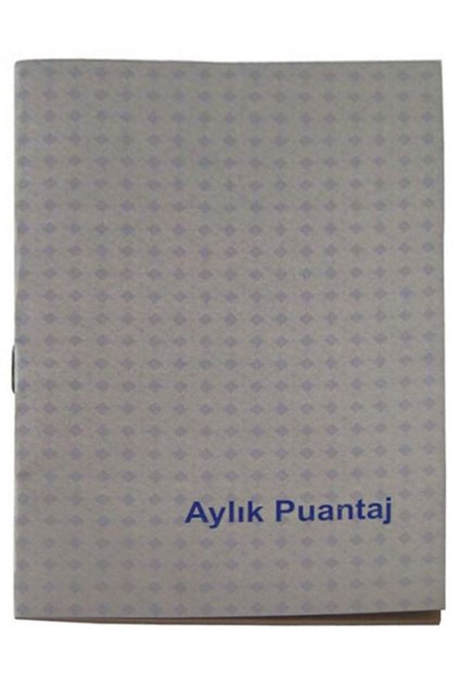 Aylık Büyük Puantaj Defteri