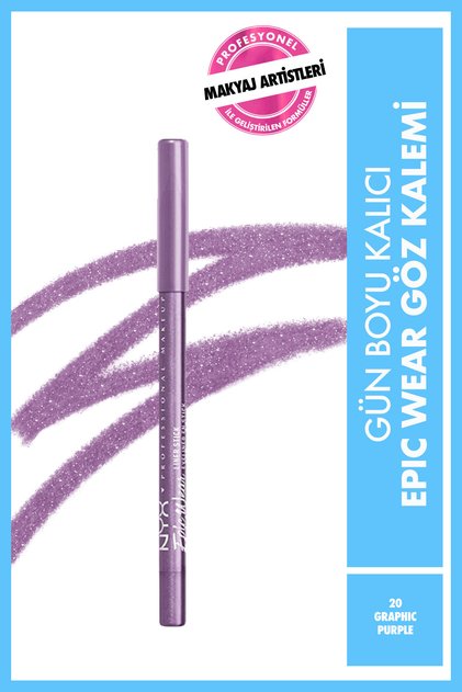Epic Wear Liner Sticks Göz Kalemi - Graphic Purple - Mor