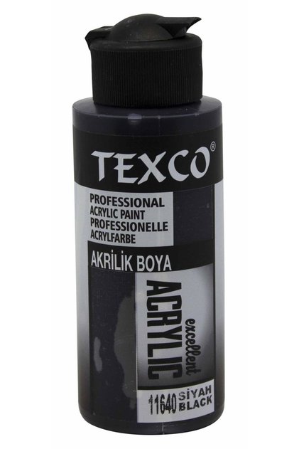 Texco Akrilik 110 Cc 11640 Siyah