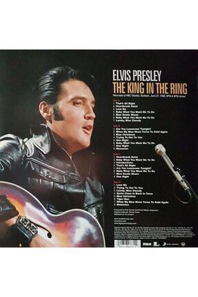 Genel Markalar Elvis Presley - The King Of Rock'n Roll (plak