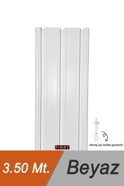 YapıMart Yapı Malzemeleri 3'lü 3 Raylı Perde Rayı Korniş 3.50 Metre