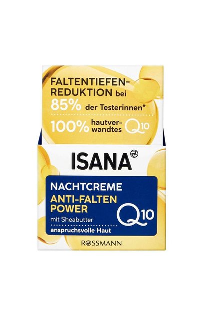 Nachtcreme Q10 Antifalten
