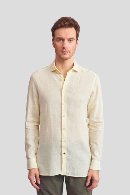 Linen Striped Men's Shirt
