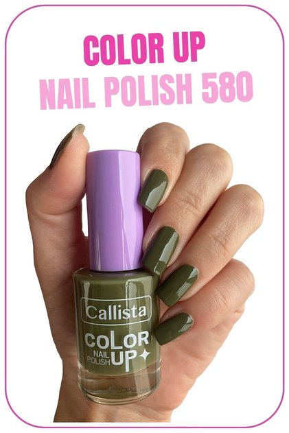 Color Up Nail Polish Oje 580 Whole Gang - Yeşil