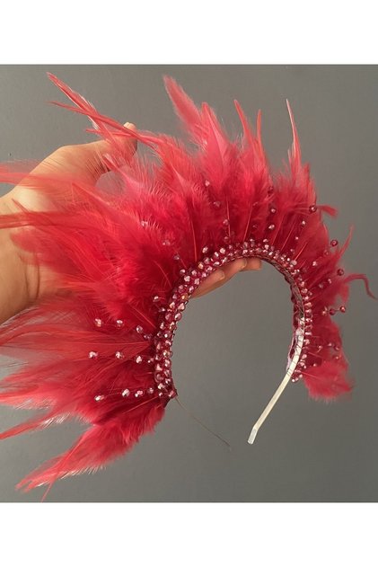 Feathered Henna, Engagement, Bridal, After Party Crown
