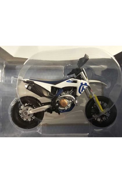 Sunman 1:18 Burago Husqvarna Fs 450 Supermoto Licensed Product