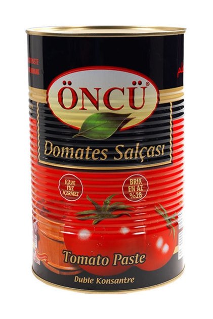 Domates Salçası Teneke Kutu 4350 Gr