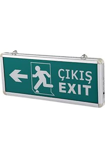 Cata Exıt Ledli Yeşil Sağa Sola Çıkış Tabelası - Fiyatı, Yorumları