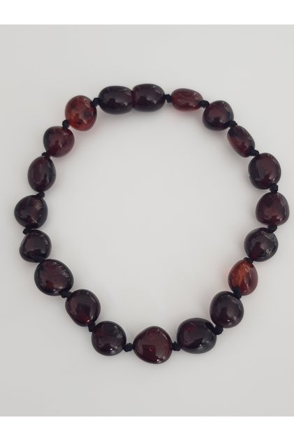 Drop Amber Cherry Bright Color Adult Bracelet 20 Cm Certified