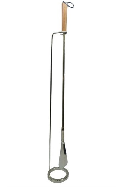 Yaylı Krom Ayakkabı Çekeceği Kereta 72 cm-Renksiz