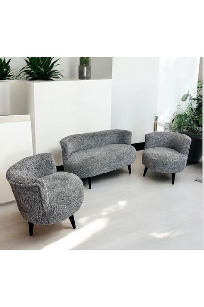 Sydney Çay Seti Koltuk Takımı - Cafe, Ofis, Balkon, Kafe, Bahçe, Ofis, Salon Mobilyası
