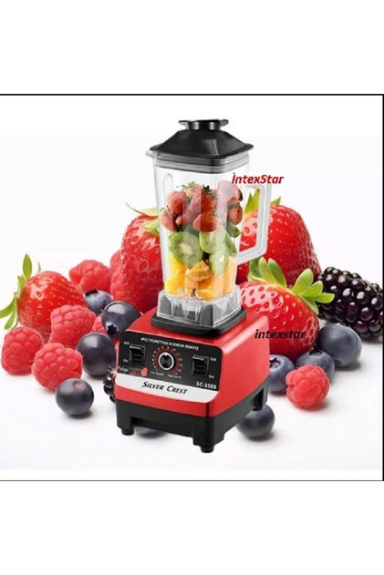 Profesiyonel 6000watt 2,5lt Cafe Bar Çift Sürahili Belender Buz Kırıcı Öğütücü PRO