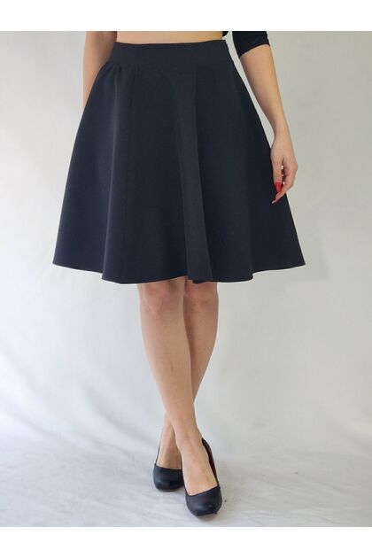 BLACK BELL SKIRT