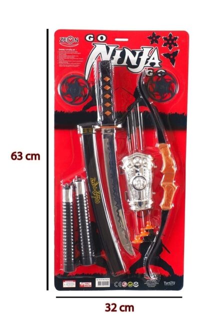 かなけい44枚セット Genel Markalar Kartela Ninja Ok Ve Kılıç Seti - Fiyatı, Yorumları