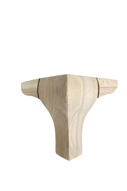 Ahşap Avangart Ayak 12 Cm Komidin,dolap,koltuk,vestier,konsol,dresuar Ayağı - Tek Ebat 8x8x12cm