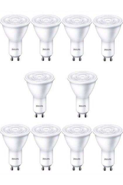 Essential Led Spot 4,7-50w Gu10 6500k Beyaz Işık 10 Adet