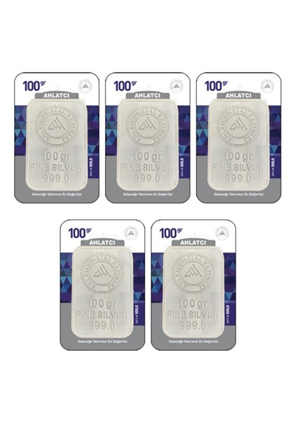 500 Gram Külçe Gümüş