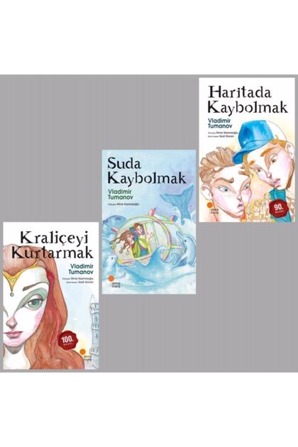 Kraliçeyi Kurtarmak - Suda Kaybolmak - Haritada Kaybolmak Vladimir Tumanov 3 Book