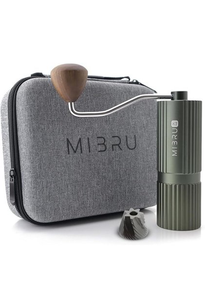 Coffee manual grinder SS burr K7 From olive