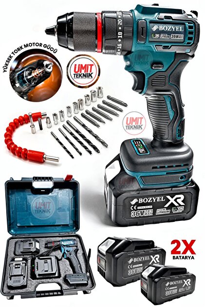 PROXTECH Premium Kalite 36vf Kömürsüz Motor Çelik Mandren Darbeli