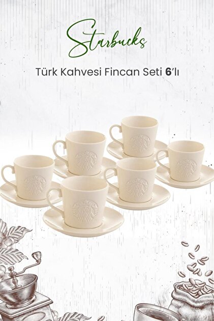 Starbucks Türk Kahvesi Fincan Seti 6'lı - Fiyatı, Yorumları