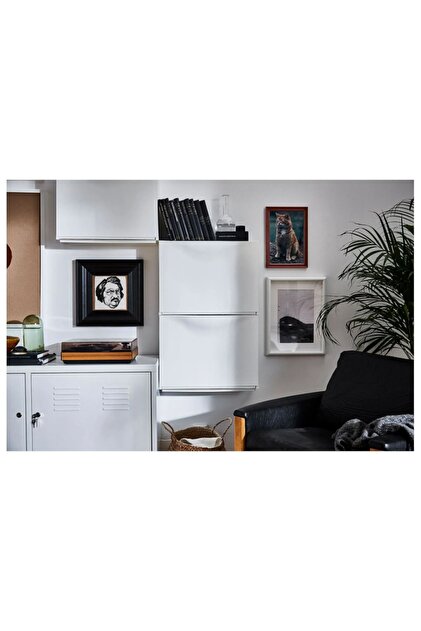 IKEA TRONES Beyaz Ayakkabı Dolabı 52x39 cm - Fiyatı, Yorumları