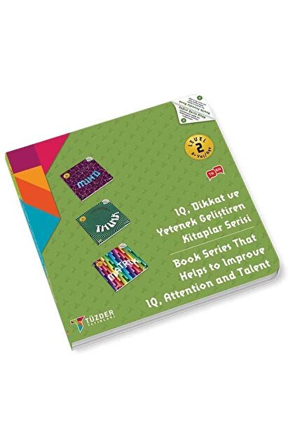 TÜZDER Yayınları 8+ Yaş 9'lu Set | IQ Dikkat ve Yetenek Geliştiren