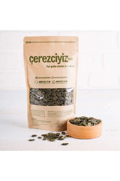Çiğ Iç Kabak Çekirdeği (KAVRULMAMIŞ VE TUZSUZ) Gramaj;250gr.